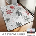 thumbnail image 3 of White Christmas Snowflake Pattern Door Rugs,Washable Non Slip Door Mats Indoor,Decorative Door Mats,Entry Mat Indoor for Entrance,Bedroom,Kitchen,Bathroom,20"x32", 3 of 6