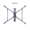 thumbnail image 3 of Bearachild Marco de fibra de carbono para drones, la mejor elección para entusiastas de FPV, fácil de instalar, marco de fibra de carbono de Accesorios para drones aéreos 10 en, 3 of 6
