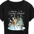 thumbnail image 3 of Disney Bambi - Christmas - Up To Snow Good - Women's Short Sleeve Graphic T-Shirt, 3 of 5