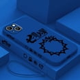 thumbnail image 2 of Funda de teléfono con logotipo de The Seven Deadly Sins para Apple, iPhone 15, 14, 13, 12, 11 Pro Max Plus, 8, 7, SE, funda líquida con Capa de cuerda izquierda, 2 of 5