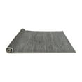 thumbnail image 2 of Ahgly Company Indoor Round Abstract Gray Modern Area Rugs, 5' Round, 2 of 4