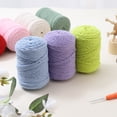 thumbnail image 2 of Xiao Hua Hilo para ganchillo - Suave y fácil de trabajar, ideal para bufandas, gorros, mantas y proyectos de bricolaje - Hilo premium para ganchillo, perfecto para principiantes y expertos, rosa, 2 of 5