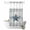 Light Blue, variant on No Hook Shower Curtain, Texas Star Navy Blue Shower Curtains for Bathroom with See Through Top Window, Farmhouse Vintage Art Wooden Waterproof & Washable Bath Curtain 60"x72"
