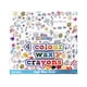 thumbnail image 1 of Funny Wax Based Crayons (4-Pack) One Size Multicoloured Multicoloured One Size - Art Supplies, 1 of 1