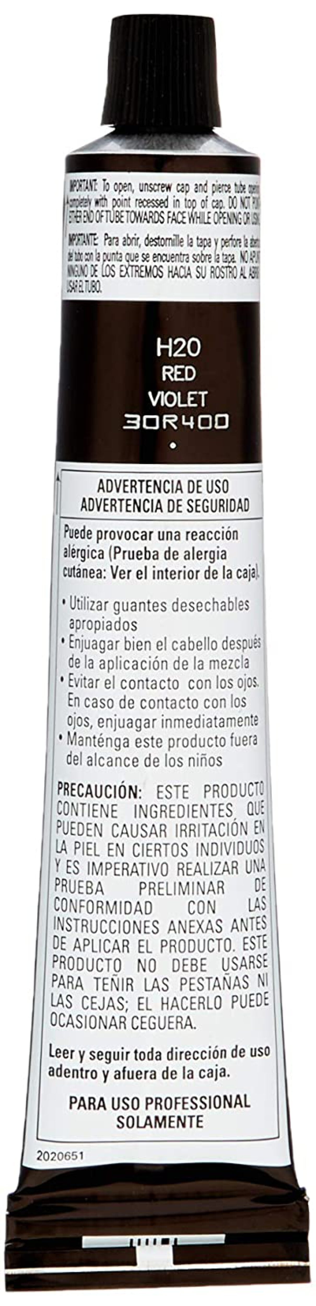 L'Oreal Technique Excellence HiColor Permanent Hair Color, (H20 Red Violet) 1.74 oz