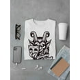 thumbnail image 3 of Be Naughty Krampus Dark Christmas Men's Tshirt, 3 of 4