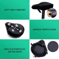 thumbnail image 5 of AJOHBM Comfort Wide Gel Bike Seat Cushion, 4-Layer Padded Saddle Cover for Peloton & Exercise Bikes, 5 of 9
