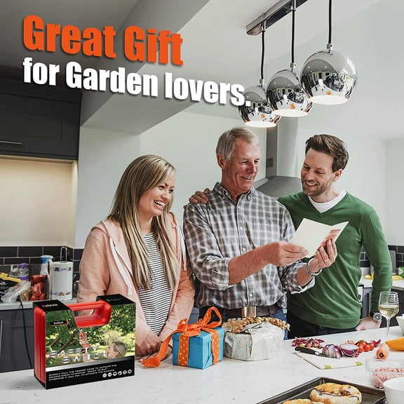 Kebtek Cordless Electric Pruning Shears with 2 Batteries, 16.8V Heavy Duty Battery Powered Garden Tool for Tree Branches up to 25mm