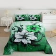 thumbnail image 2 of Castle Fairy 2-Piece Twin Comforter Set, Flower Graffiti Art, 2 of 8