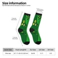 thumbnail image 2 of Goofa St Patrick's day Printed Men's Crew Socks, Soft Durable Breathable Moisture-Wicking with Odor Control Cotton socks, 2 of 6