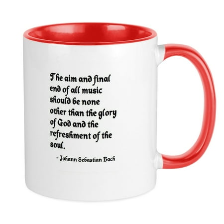

CafePress - Johann Sebastian Bach Mug - Ceramic Coffee Tea Novelty Mug Cup 11 oz