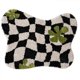 thumbnail image 1 of Irregular Check Imitation Cashmere Floor Mat Profiled Ins Checkerboard Children's Bedside Bedroom Window Carpet Mat, 1 of 5