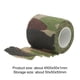 thumbnail image 3 of Caza 4.5mx5cm Cinta de disfraz de caza Camuflaje elástico autoadhesivo (Verde), 3 of 3
