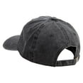 thumbnail image 3 of Artistic Letter M Cotton Twill Premium Pigment Dyed Cap - Black OSFM, 3 of 5