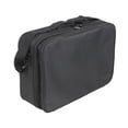 thumbnail image 3 of Bolsa de transporte para controlador RC, color negro, ajustable, con divisor, portátil, de tela Oxford, ligera, resistente, con cierre de cremallera. L, 3 of 10