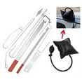 thumbnail image 1 of Kit de herramientas de emergencia para abrir y cerrar la puerta del coche + bomba de aire negra universal, 1 of 5