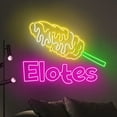 thumbnail image 3 of Handmadetneonsign Elotes Neon Sign, Grilled Mexican Street Corn Wall Art Decor, Restaurant Wall Decor 52205, 3 of 5