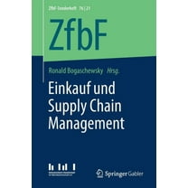 Zfbf-Sonderheft Einkauf Und Supply Chain Management, Book 76, (Paperback)