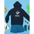 thumbnail image 3 of NASA Nasa Astronaut Reaching Camera Hoodie Juniors -NASA Designs,  Small, 3 of 4