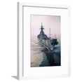 thumbnail image 1 of Aerial View of USS New Jersey Entering Bay, Transportation Framed Art Print Wall Art by Harold Wise Sold by Art.Com, 1 of 5
