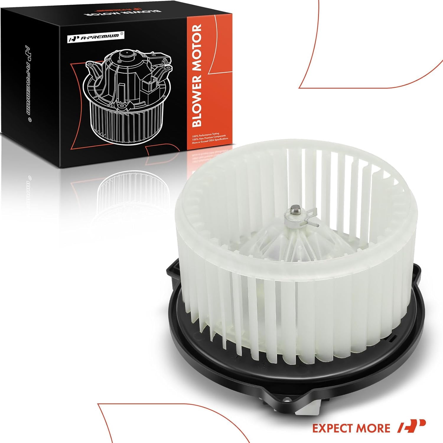 A-Premium Heater Blower Motor with Fan Cage Replacement for Toyota Tundra 2000-2006
