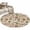 Beige, variant on Area Rug for Living Room, Tan Coffee Non-Slip Indoor Large Carpet for Bedroom/Dining Room, Vintage Latte Cafe Books Leaves Flowers Theme Washable Low-Profile Rectangle Floor Runner Rugs - 5 x 8 Ft