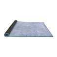 thumbnail image 2 of Ahgly Company Indoor Rectangle Abstract Blue Modern Area Rugs, 3' x 5', 2 of 4