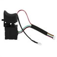thumbnail image 1 of Interruptor de taladro eléctrico Nikou Negro velocidad ajustable Interruptor de gatillo sin escobillas, 1 of 9