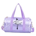 thumbnail image 3 of Bolsa de baile de ballet Bolsa de vestido de tutú con etiqueta de nombre Bolsa de viaje de gimnasio duradera a prueba de rasguños dulce para niños ,, 3 of 8