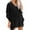 Black-11, variant on REALiKUN Womens Batwing Short Sleeve Rompers Summer Lightweight Flowy Baggy Shorts Jumpsuits Casual One Piece Beach Outfits
