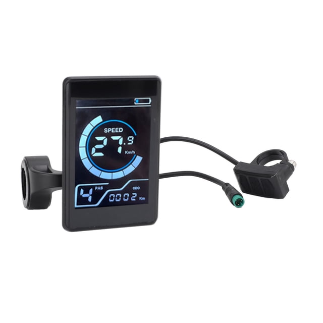 Electric Cycling Meter, Color Screen LCD Control Meter NFC Induction for Bicycles and Scooters