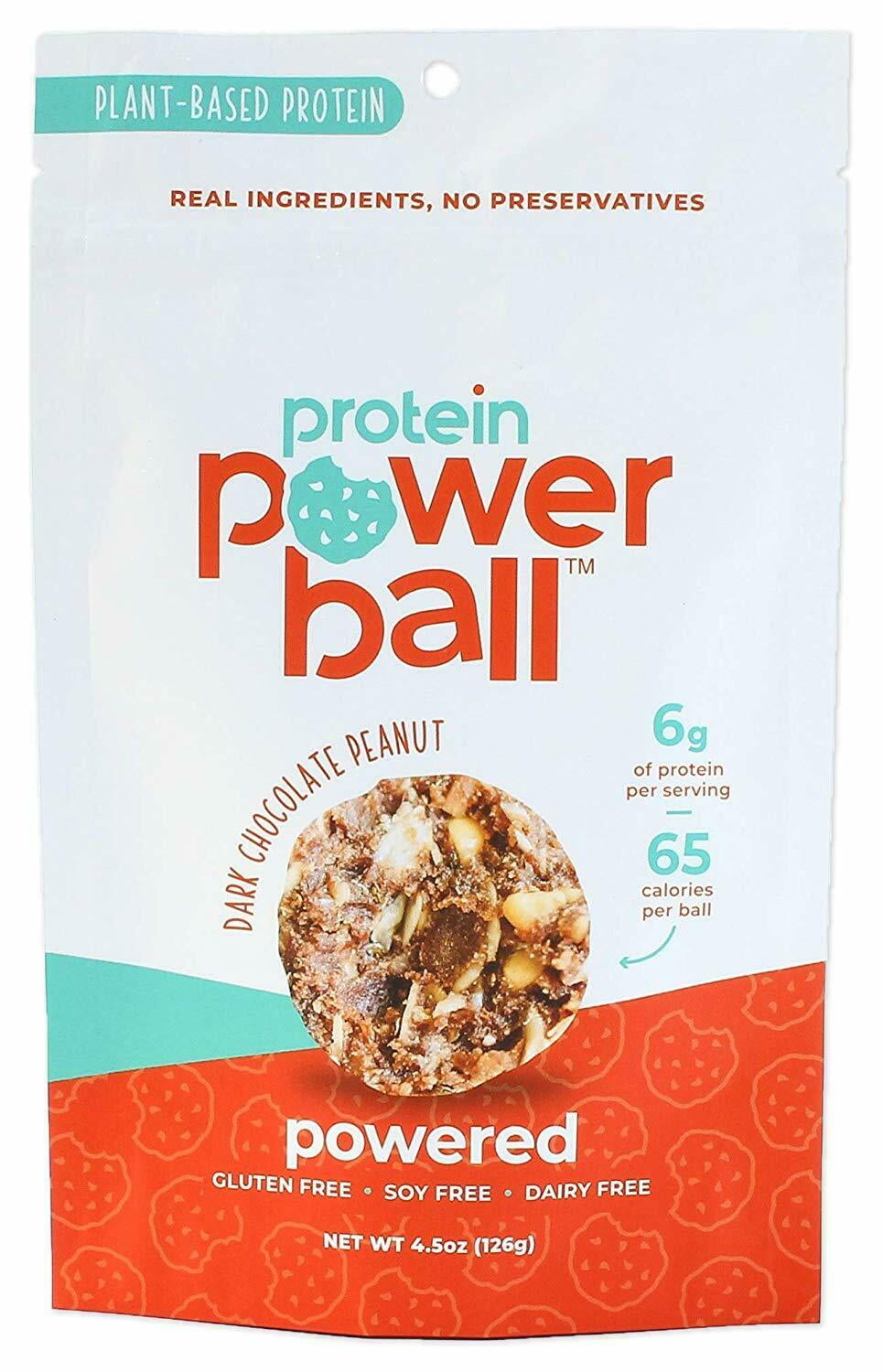 Protein Power Ball OntheGo Snacks Gluten Free, Dairy Free, Soy