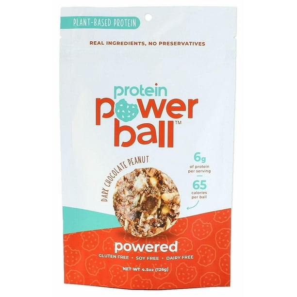Protein Power Ball OntheGo Snacks Gluten Free, Dairy Free, Soy