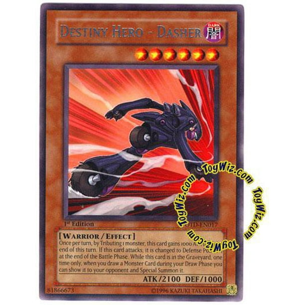 Yugioh Power Of The Duelist Destiny Hero Dasher Potd En017 Walmart Com Walmart Com