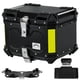 thumbnail image 1 of Maleta superior para moto Gurblofy 45L de aluminio impermeable negra, 1 of 8