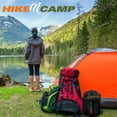 thumbnail image 4 of SereneLife SLSBCA - Double Sleeping Bag with Two Pillows- Lightweight & Waterproof Sleeping Bag for Adults or Teens, For Camping, Backpacking or Hiking, Includes Carrying Bag (Camouflage), 4 of 8