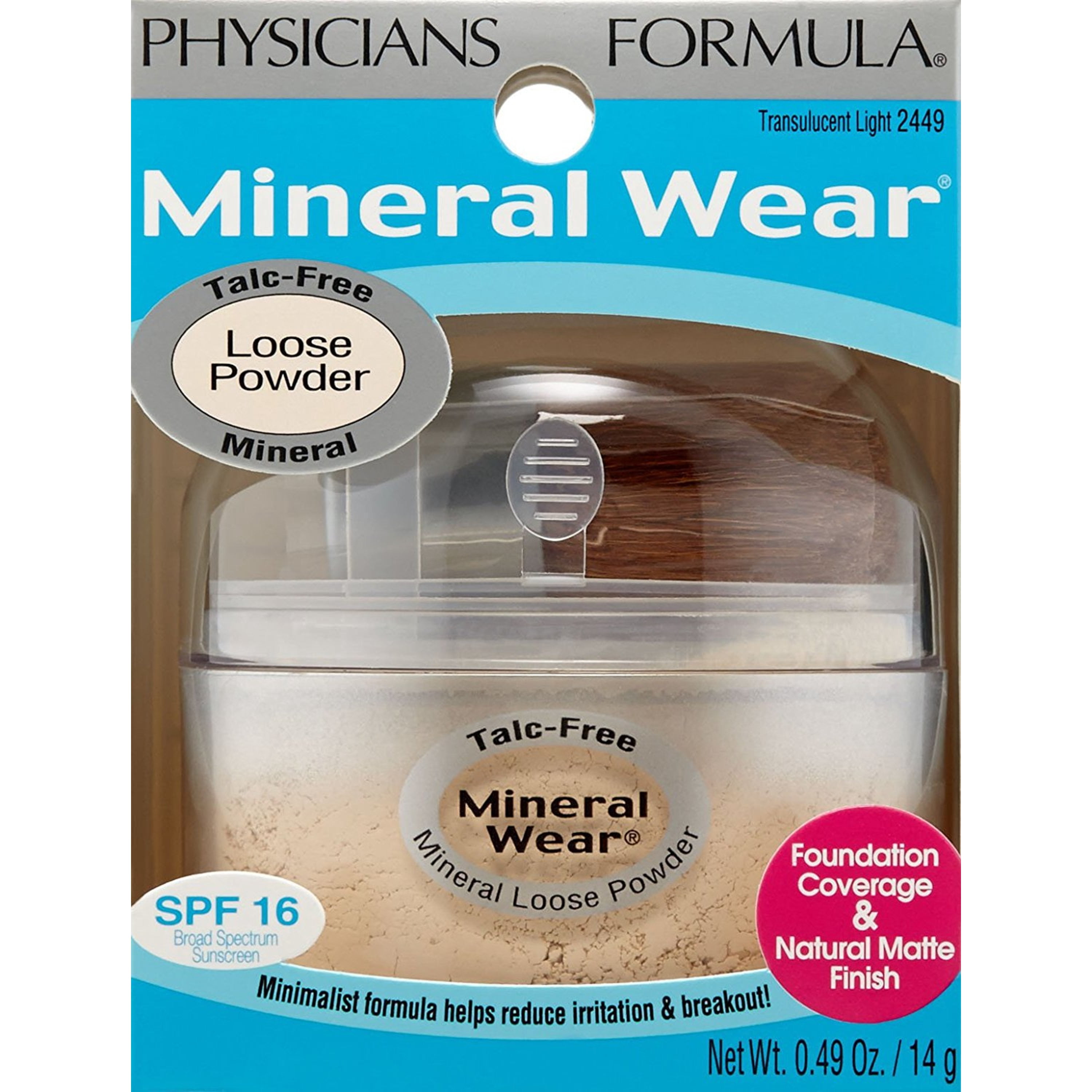 Physicians Formula Mineral Wear® Talc Free Loose Powder, Translucent Light
