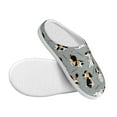 thumbnail image 3 of Lsque Funny Beagle Active Dog Pattern Womens Comfort Cotton on Scuff With Memory Foam and Anti-skid Sole Slipper-42/43, 3 of 7