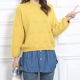 thumbnail image 2 of Adjustable Layering Fake Top Lower Sweep, Half-Length Splitting a Version Versatile Fake Hem, 2 of 6