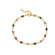 thumbnail image 1 of Pulsera Xtellar Dorada Zircón Coloreado Para Mujer Regalo, 1 of 4