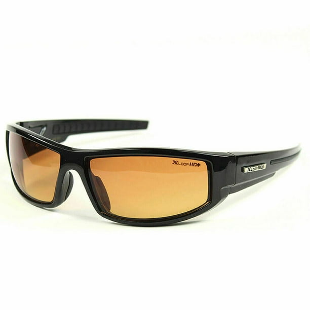 Sport Wrap Hd Night Driving Vision Hd Sunglasses Yellow High Definition