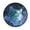 Cute Blue and White Cat, variant on 36.2 Inch Round Floor Mat Fox Skull Carpet Decor Rug for Living Room Bedroom