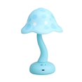 thumbnail image 2 of Lámpara de mesa de romántica, mesa de protección ocular decorativa regulable, moderna para Azul Salvador Lámpara de noche de hongos, 2 of 10