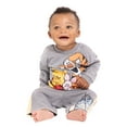 thumbnail image 2 of Winnie the Pooh Baby Long Sleeve Graphic Crewneck Tee with Matching Pants, 2-Piece, Sizes 0/3M-24M, 2 of 9