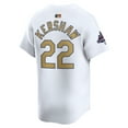 thumbnail image 3 of Men's Nike Clayton Kershaw White Los Angeles Dodgers 2025 Gold Collection Limited Jersey, 3 of 7