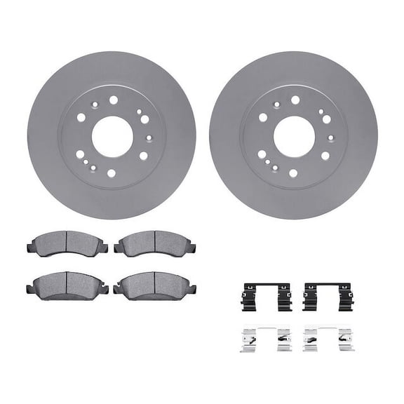 Front Brake Pad and Rotor Kit - Compatible with 2005 - 2018 Chevy Silverado 1500 2006 2007 2008 2009 2010 2011 2012 2013 2014 2015 2016 2017