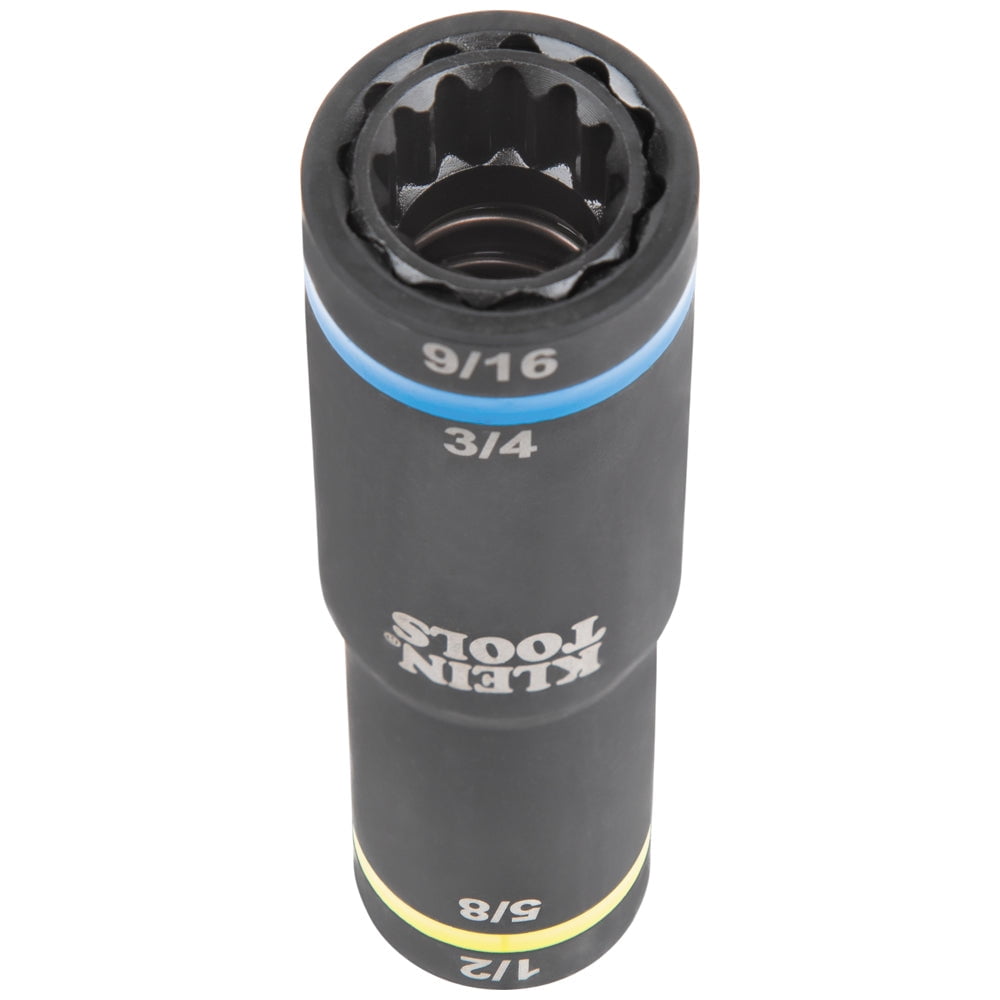 Klein Tools 4-In-1 Flip Quad Socket