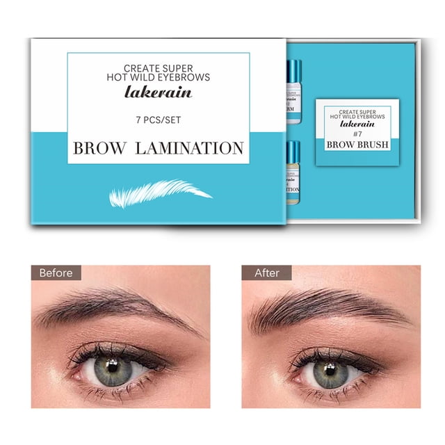 Fiudx Ofertas De La Semana Conjunto De Cejas Permanente, Conjunto Para Dar forma A Las Cejas, Laminación De Cejas 10Ml