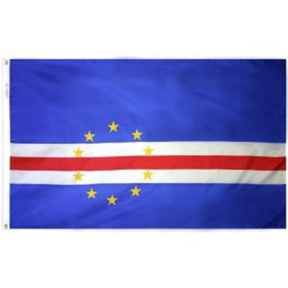 Annin Flagmakers 191433 3 ft. x 5 ft. Nyl-Glo Cape Verde Flag