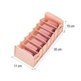 thumbnail image 5 of Cqxid Home Textile Storage Under $5 Collapsible Compression Underwear Storage Box Bra Panties Socks Storage Box, 5 of 5